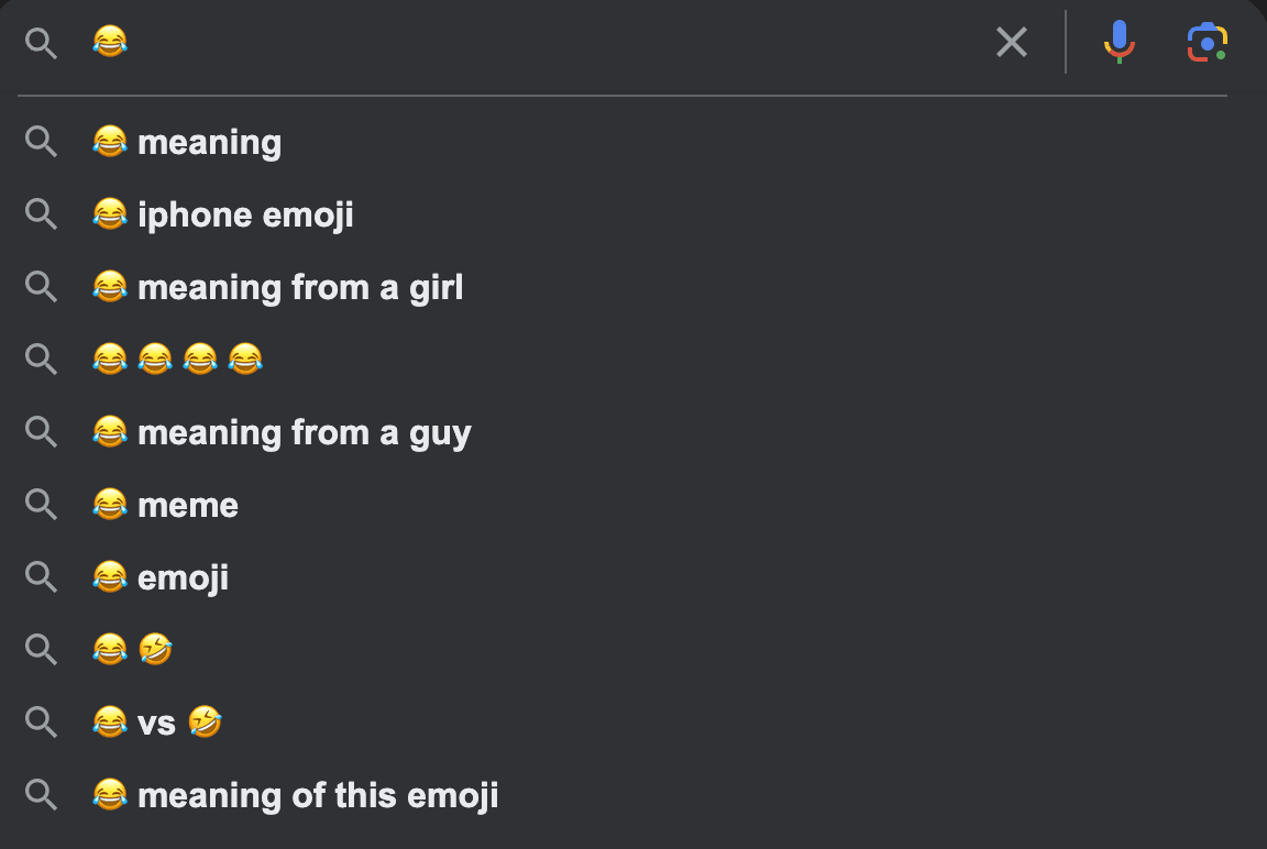 emoji meaning